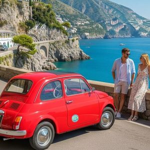 Dolce vita su quattro ruote: sogno in fiat 500 da Amalfi a Positano